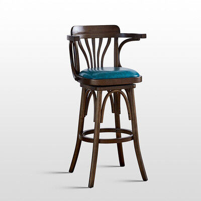Outdoor Pub Bar Stools With Backs Luxury Wooden High Chair British Style