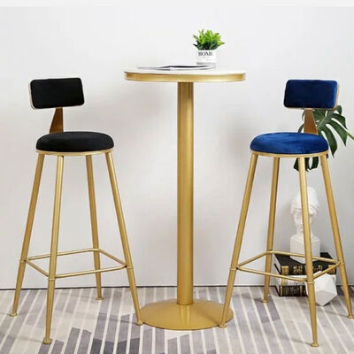 30 Inch Gray Black Velvet Bar Stools Set Of 2 3 Breakfast Gold Metal Home