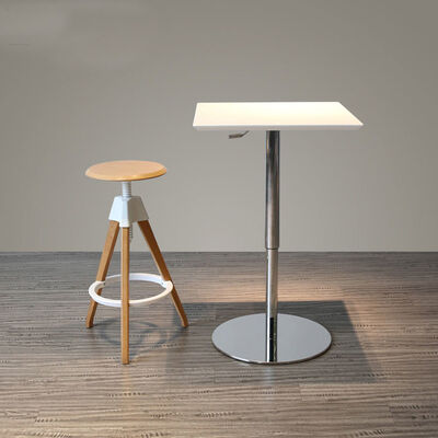 Metal High Bistro Bar Table 200cm 40cm 50cm Nordic Coffee Dining Table