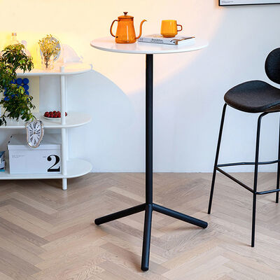 Restaurant Kitchen Bistro Bar Tables 110cm High Round Modern