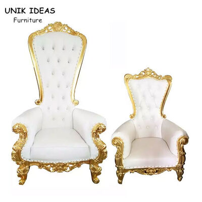 Goede prijs Koninklijke Hoge Achter de Huurbruid en Bruidegom Sofa Chair van Koningsthrone chairs wedding online