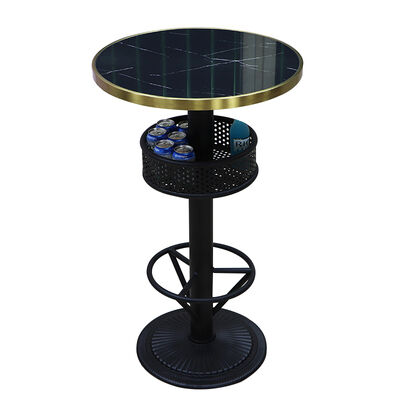 Goede prijs Huis Restauranten Tellers te koop Design rechthoekige metalen stoel Houten bar Teller online