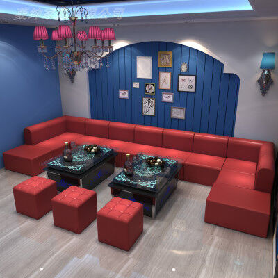 Goede prijs Op maat gemaakte bar- of clubsofa voor nachtclubs Sofa Engineering Solid Wood Disco Sofa Meubels online