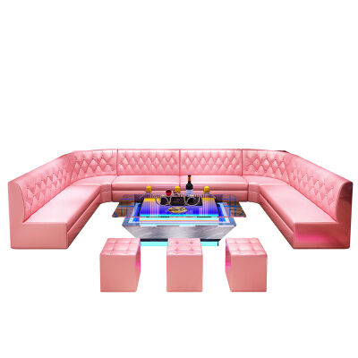 Goede prijs U Shape sectioneel hotel lobby sofa lounge sofa club sofa online