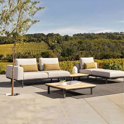 Goede prijs Moderne tuinmeubels voor buiten Sofa Outdoor Sofa Set Leisure Creatief Outdoor Meubels Set online