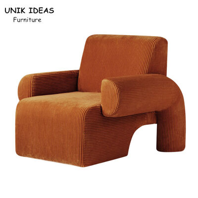 Goede prijs Unieke Leunstoel van fluweel de Enige Seater Sofa Bed Luxury Corduroy Velvet online